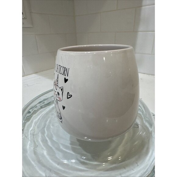 Caticorn Ceramic Mug Cat & Unicorn 18 oz Very Cute & Unique! - Picture 5 of 11